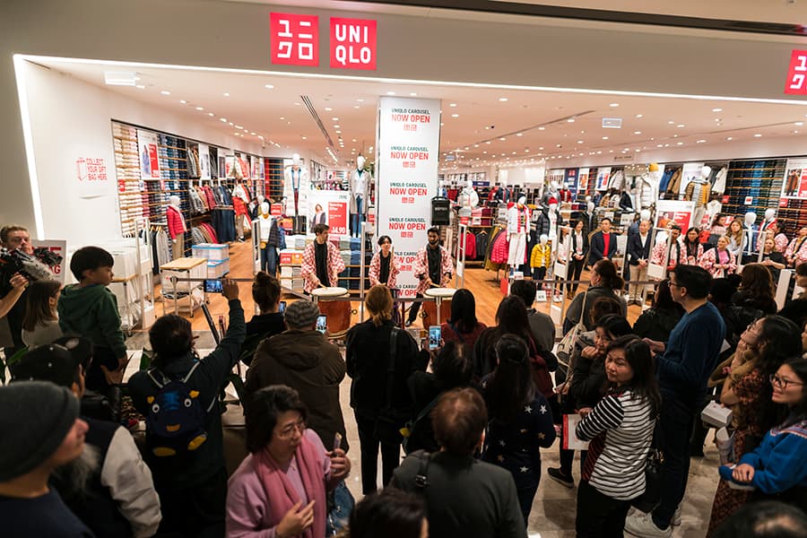 Uniqlo Sydney Popup Store Now Closed  Sydney City Center  3R0712 The  Glasshouse Shopping Centre 150 Pitt St