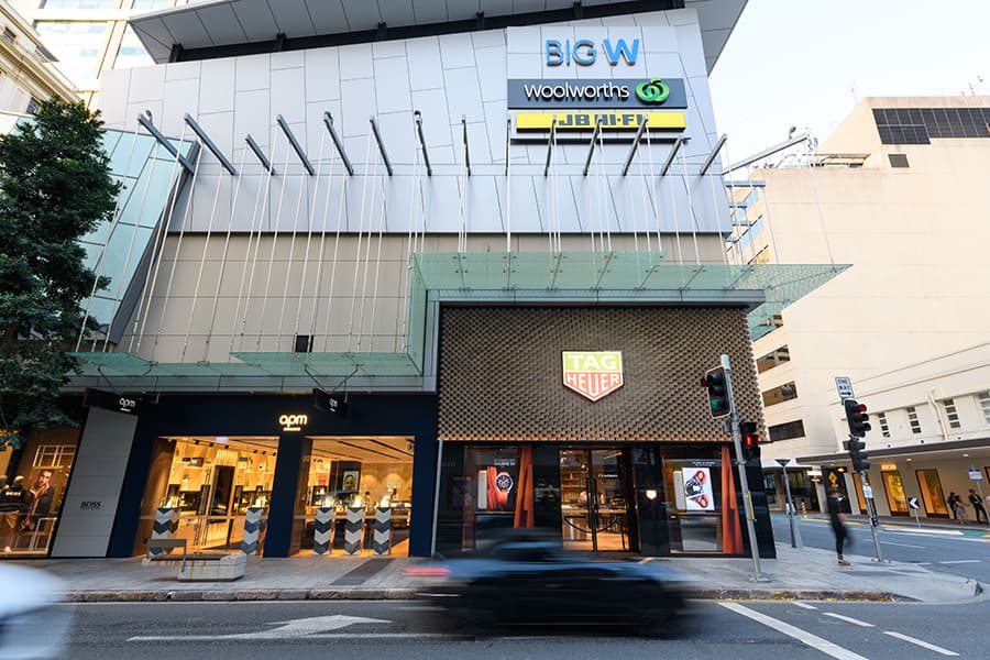 Louis Vuitton new flagship store in Queen St., Australia 