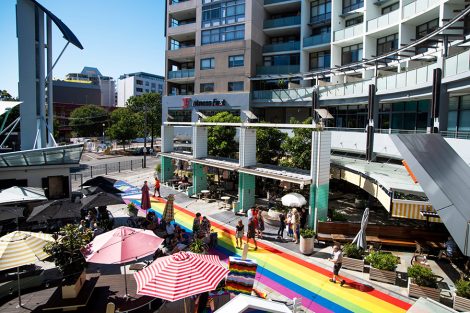 Pacific Square's ‘Embrace the Rainbow’ activation - Shopping Centre News